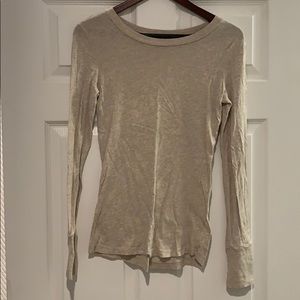 Rubbish Tan Long Sleeve t-shirt (size LG)
